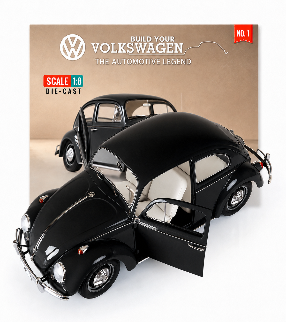 Discover The Volkswagen Beetle Classic Scale 1:8