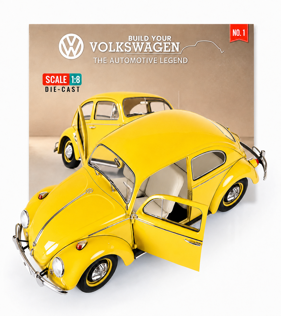 Discover The Volkswagen Beetle Classic Scale 1:8