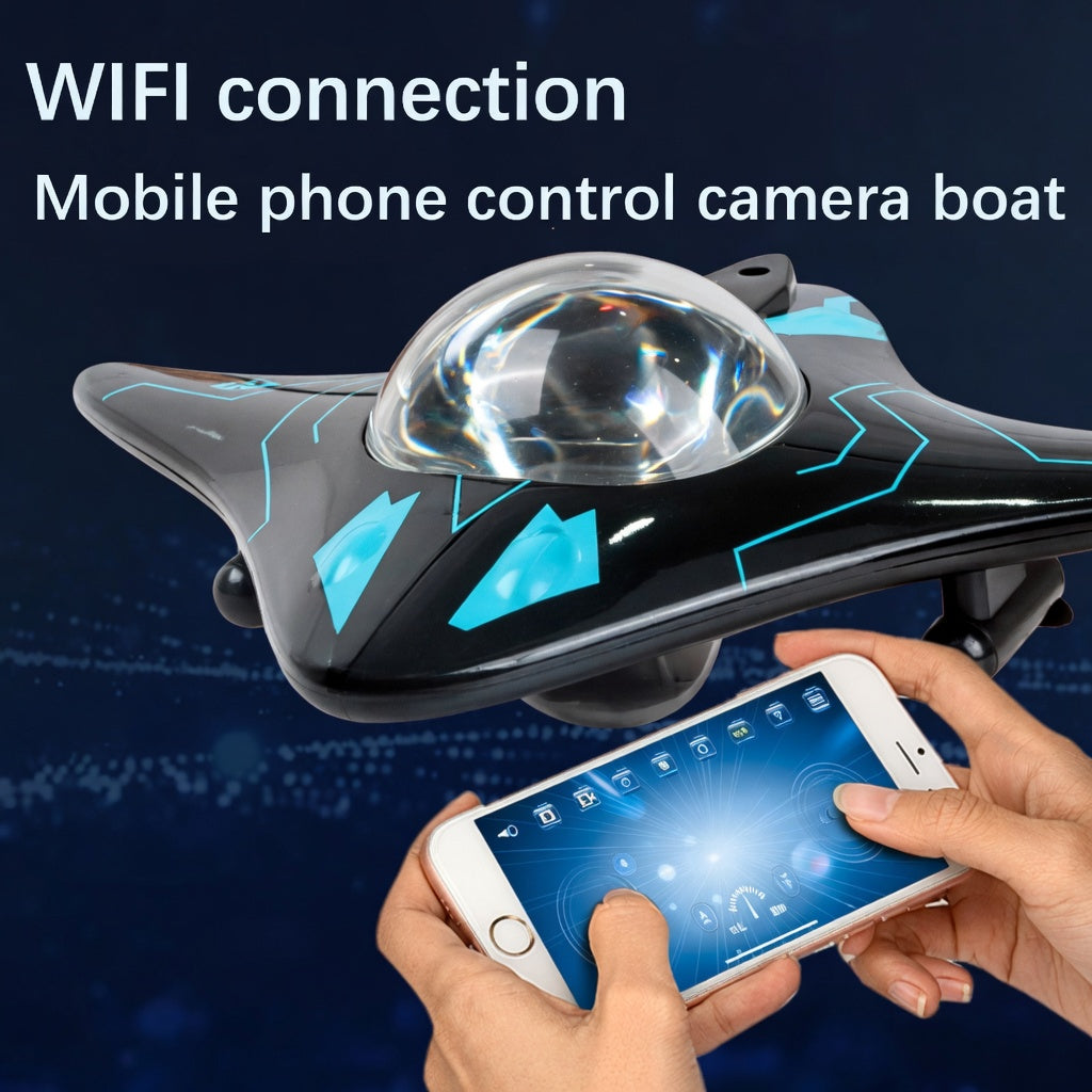 AquaVision™ Intelligent AI Remote Control Boat with HD Underwater Camera